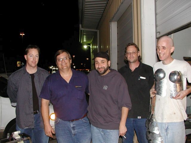 Dave Attell and his crew from Insomniac come and hang with The Robot Group