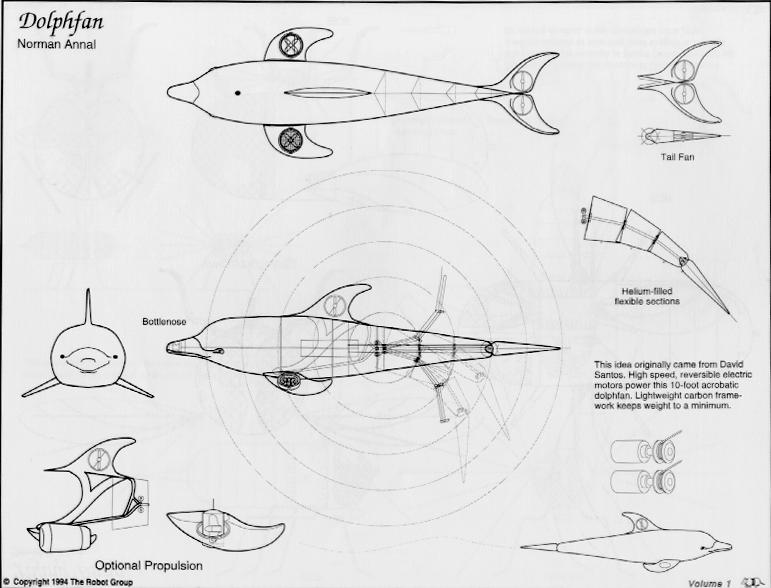 The Robot Group Coloring Book - Dolphan