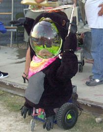 EyeBot as GorillaBot at CAM Carnival 2004