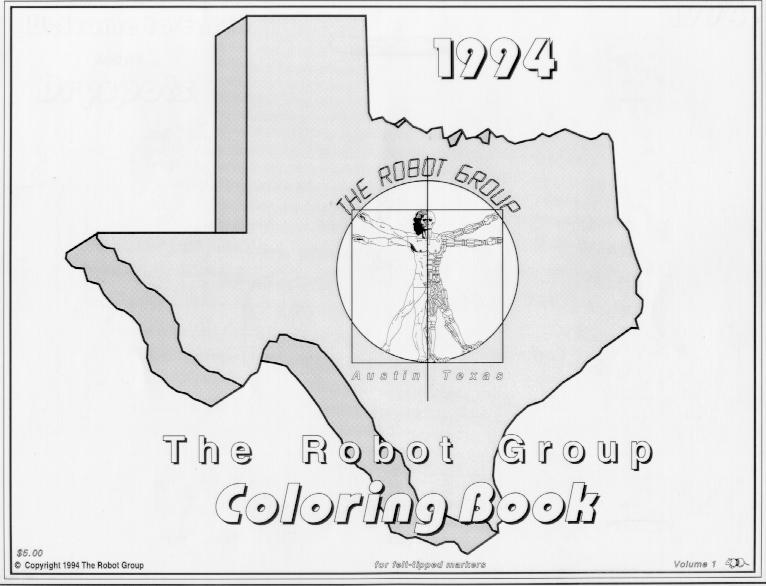 The Robot Group Coloring Book